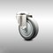 Service Caster 4 Inch 316SS Thermoplastic Rubber Wheel Swivel Bolt Hole Caster SCC-SS316BH20S414-TPRB - alternate 1